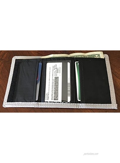 100 Dollar Bill Wallet with Card Slot and ID Window Trifold Wallets Decorated as One Hundred Dollars Money Bill Unique Souvenir Items Great Gifts for Teen Girls Boys Friends
