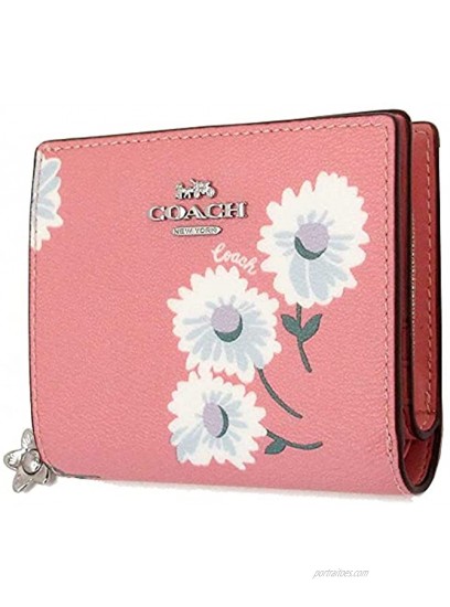 Coach Women's Boxed Snap Wallet With Daisy Print