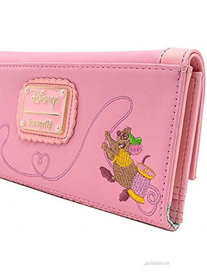 Loungefly Disney Cinderella 70th Anniversary Dress Flap Wallet