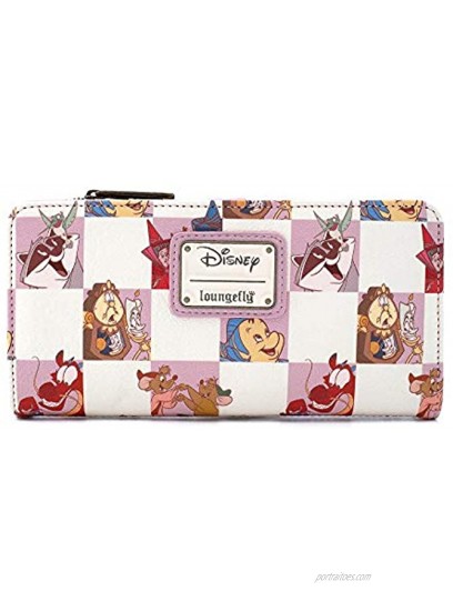 Loungefly Disney Princess Sidekicks Wallet Rose One Size