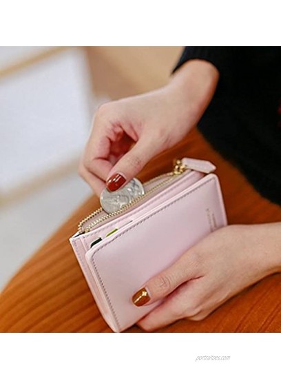 Wallet for Women Cute Leather Coin Purse for Girls Small Tassel Card Holder