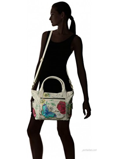 Anna by Anuschka Handpainted Leather Women's Convertible Large Tote