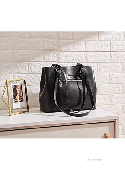 BOSTANTEN Women Handbag Genuine Leather Shoulder Bag Soft Designer Top Handle Purses