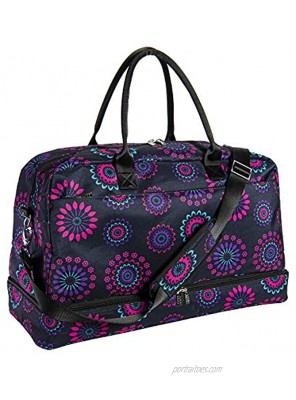 Hospital Bag for Labor and Delivery for New Moms Purple Circle_A4042