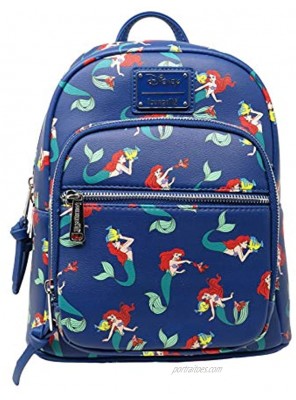 Loungefly Disney The Little Mermaid Ariel Double Strap Shoulder Bag Purse