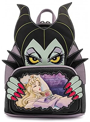 Loungefly Disney Villains Scene Maleficent Sleeping Beauty Womens Double Strap Shoulder Bag Purse