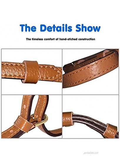 Purse Strap Replacement Genuine Leather Adjustable Crossbody Shoulder Straps For bags9 Colors