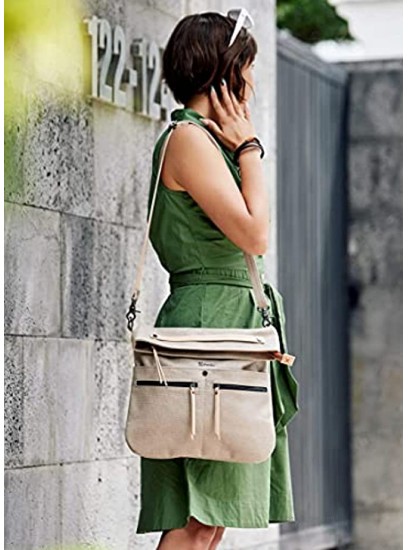 Sherpani Faith 2.0 Cotton Canvas Crossbody Bag Fashion Handbag Shoulder Bag Crossbody Purses for Women Fits 7 Inch Tablet
