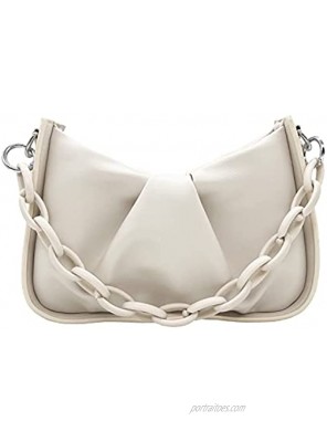 Shoulder Bag For Women Dumpling Bag Handbags Clutch Purse Pleated Purses Multipurpose Crossbody Hobo Handbag…