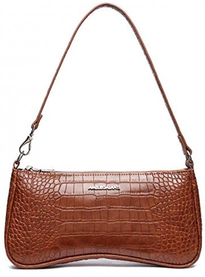 Shoulder Handbag for Women Retro Clutch Handbag Classic Shoulder Purse with Vegan Leather and Convertible Strap