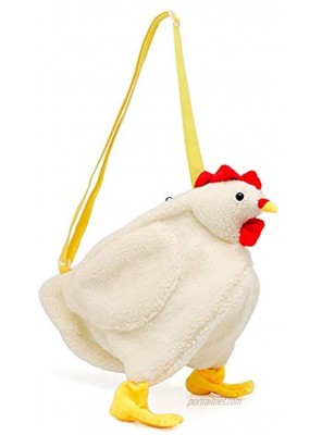 Women Cute Chicken Animal Style Shoulder Handbag Girl Hen Crossbody Purse Messenger Bag
