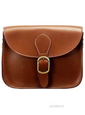 Crossbody Saddle Vegan Leather Bag Small Retro Cambridge Satchel For Women Vintage Simple Handbag Faux Leather Casual Purse