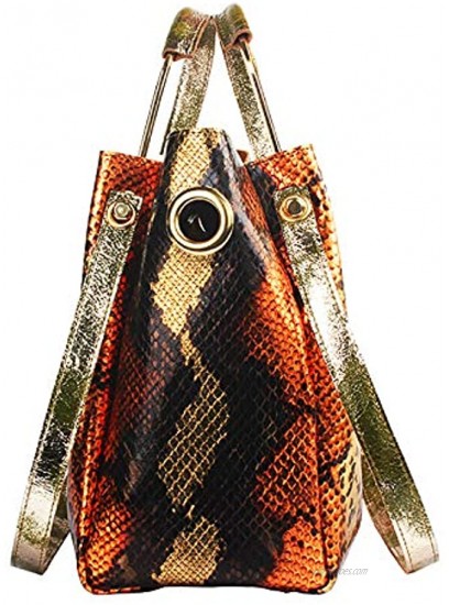 Handbags for Women Genuine Leather Leopard Satchel Purse Girls Tote bag Ladies Shoulder Bags Top Handle