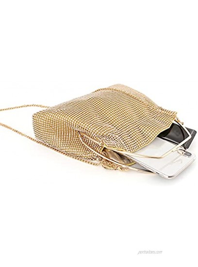 BABEYOND 1920s Flapper Handbag Clutch Gatsby Crystal Handbag Roaring 20s Evening Clutch Bag 1920s Gatsby Costume Accessories