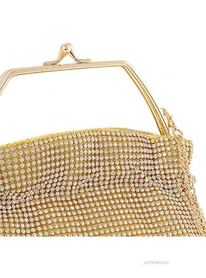 BABEYOND 1920s Flapper Handbag Clutch Gatsby Crystal Handbag Roaring 20s Evening Clutch Bag 1920s Gatsby Costume Accessories
