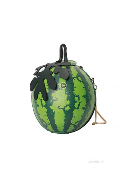 MILATA Watermelon Shaped Women's Crossbody Bag Shoulder Bag Clutch Mini Purse Novelty Bag