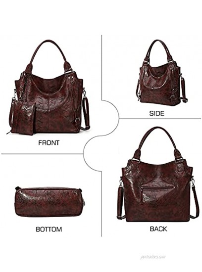 Angel Barcelo Womens Soft Leather Handbag Large Tote Shoulder Cross body Bag