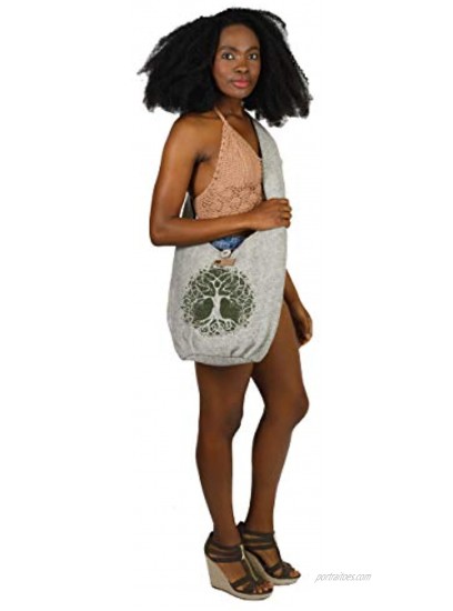 Cotton Sling Crossbody Shoulder Bag Purse Hippie Hobo Bohemian Festival Bag