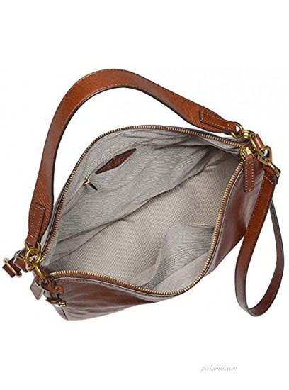 Fossil Women's Jolie Leather Hobo Purse Handbag