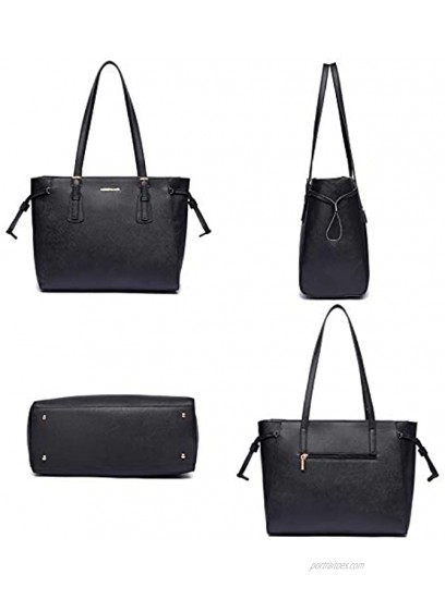 Handbags for Women Shoulder Bags Tote Satchel Hobo 4pcs Purse Set