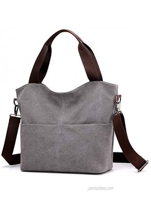 Hobo Handbags DOURR Canvas Crossbody Bags for women Fashion Crossover Purse Cotton Shoulder Bag