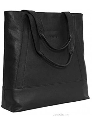 Leather Tote Bag For Women with Zipper or Magnetic Closure Shoulder Bag Large Hobo with Multiple Pockets Top Handle Handbag
