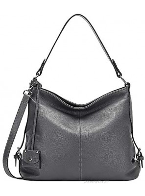 OVER EARTH Hobo Bags for Women Soft Leather Purses and Handbags Ladies Shoulder Crossbody Bag