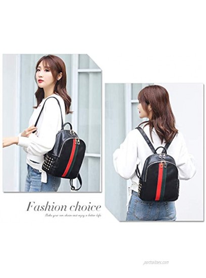 Alovhad Pu Leather Mini Backpack For Women Purse Cute Daypack Bag Fashion Shoulder Bag