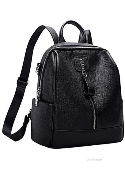 ALTOSY Genuine Leather Backpack for Women Convertible Backpack Purse Casual Shoulder Bag for Ladies