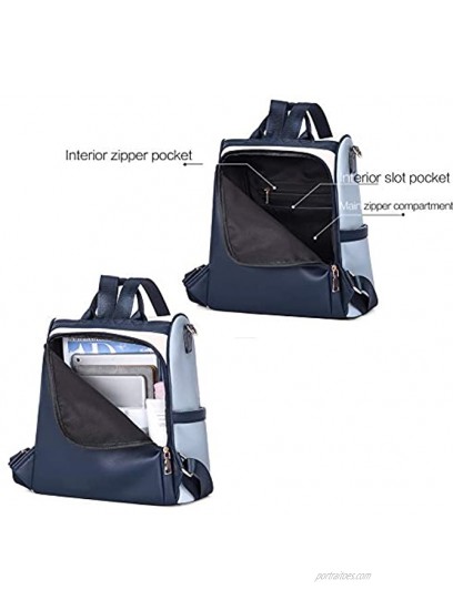 CLUCI Women Backpack Purse PU Leather Fashion Handbag Large Anti-theft Travel Ladies Shoulder Bag