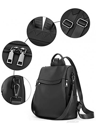 Telena Womens Backpack Purse Vegan Leather Large Travel Backpack College Shoulder Bag with Tassel