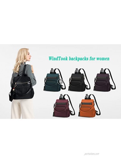 WindTook Backpack Purse for Women Ladies Small Travel Shoulder Bag Handbags