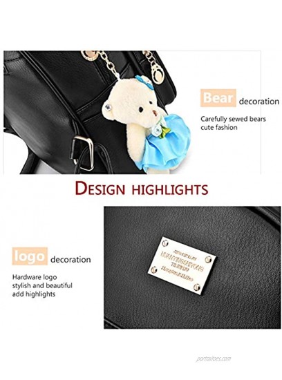 Women Cute Small Leather Backpack Purse Ladies Casual Satchel Travel Backpack for Girls