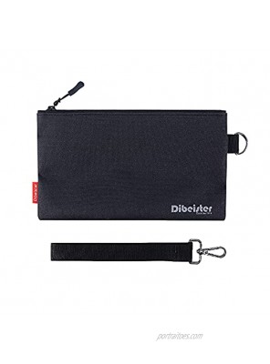 Dibeister detachable wristband handbag is ideal for pencil bags small tool bags digital accessory bags pockets daily leisure walking or outdoor activities.