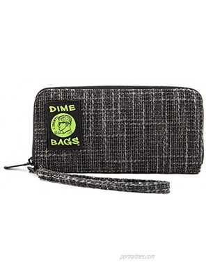 Dime Bags Wristlet Wallet RFID-Blocking Carrying Case with Secure Zipper and Wristlet Loop