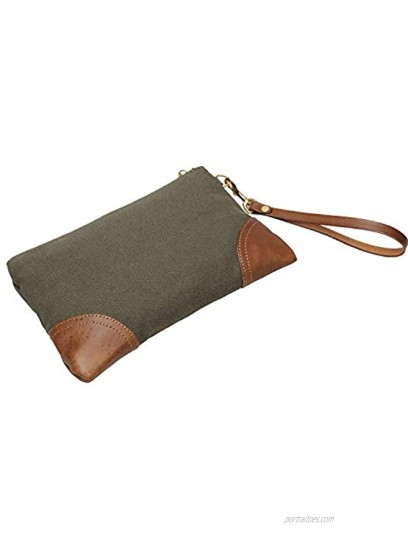 Women Canvas Wristlet Bag Clutch Wallet Purses Smartphone Handbag A80