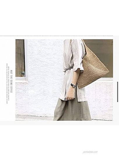 2021 French style women's Lafite hand-woven bag straw woven bag natural and non-fading; Very durable