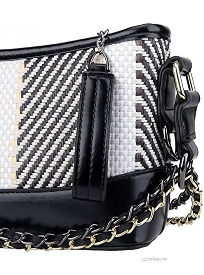 Fawziya Straw Weave Crossbody Bag With Long Strap Handbags For Women