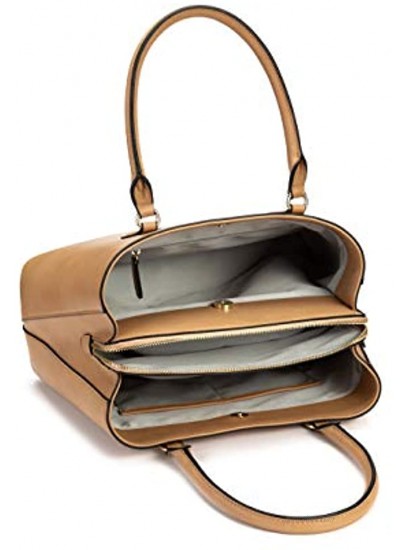 Intrinsic Vegan Leather Top Handle Shoulder Bag Satchel Handbags for Women