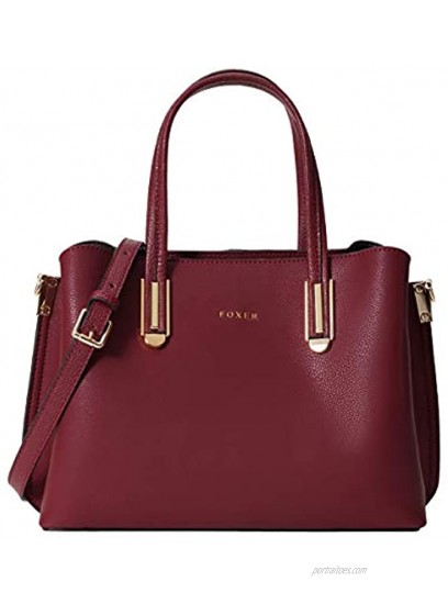 Leather Handbags for Women Ladies Top-handle Handbags with Adjustable Shoulder Strap