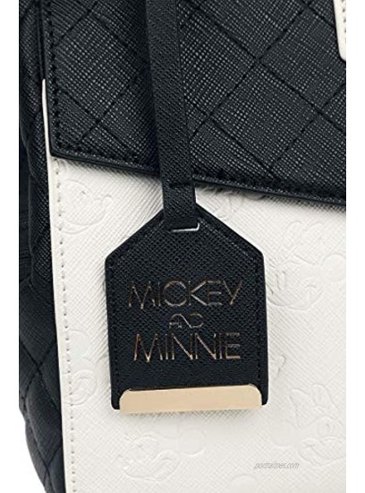 Loungefly Disney Mickey & Minnie Mouse Faux Leather Handbag