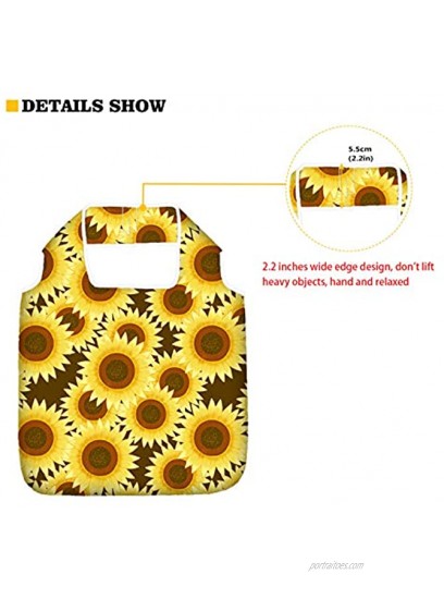 PHAYON Polyester Cloth ToteBag Heavy Duty Canvas Reusable Grocery Bag Travel Shopping Bag with Pouch Machine Washable Durable