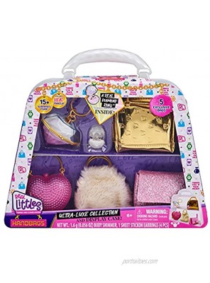 Real Littles | Collectible Micro Handbag Collection | 5 Exclusive Bags | Plus 17 Beauty Surprises Inside! Multicolor 25266