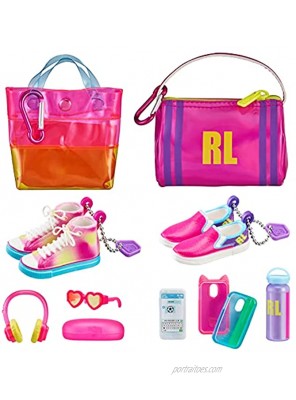 Real Littles Collectible Micro Sneaker & Handbag with Surprises! Bundle Exclusive Multicolor 25339