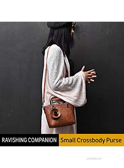 Small Mini Purses and Handbags for Women for Essentials Vegan Leather Top-Handle and Crossbody Bag