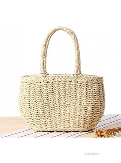 Summer Evening Handbag Straw Handmade Weave Handbag