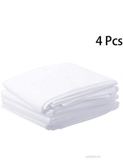 4 Pieces Airplane Disposable Seat Covers Non-Woven Seat Covers for Travelling on Airplanes Railways