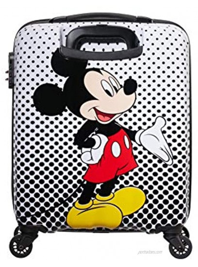 American Tourister Disney Legends Spinner Small Alfatwist Hand Luggage 55 cm 36 liters Multicolour Mickey Mouse Polka Dot