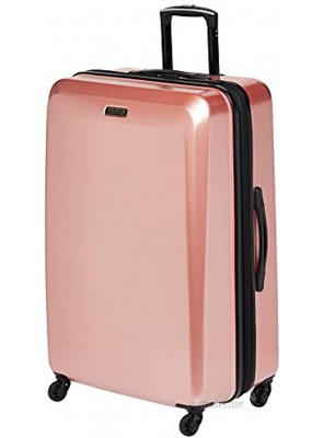 American Tourister Moonlight Hardside Expandable Luggage with Spinner Wheels Rose Gold Carry-On 21-Inch