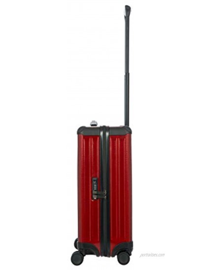 Bric's USA Luggage Model: VENEZIA |Size: 21 spinner | Color: RUBY